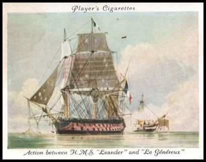 7 Action between HMS 'Leander' and the French ship 'Le Genereux'